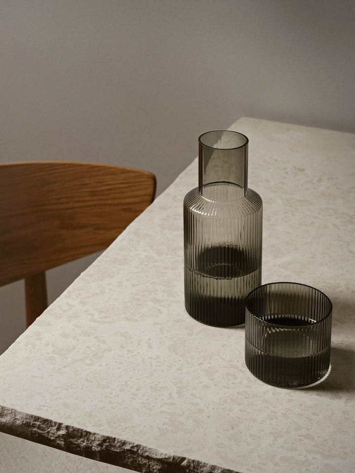 Ripple karaffelsæt, smoked grey Ferm Living