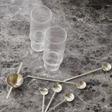 Ripple long drink-glas pakke med 4 - klar - Ferm Living
