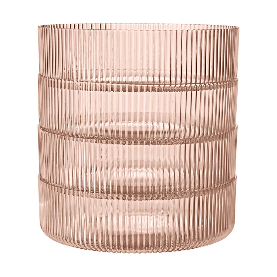 Ripple morgenmadsskål 4-pak, Blush Ferm Living