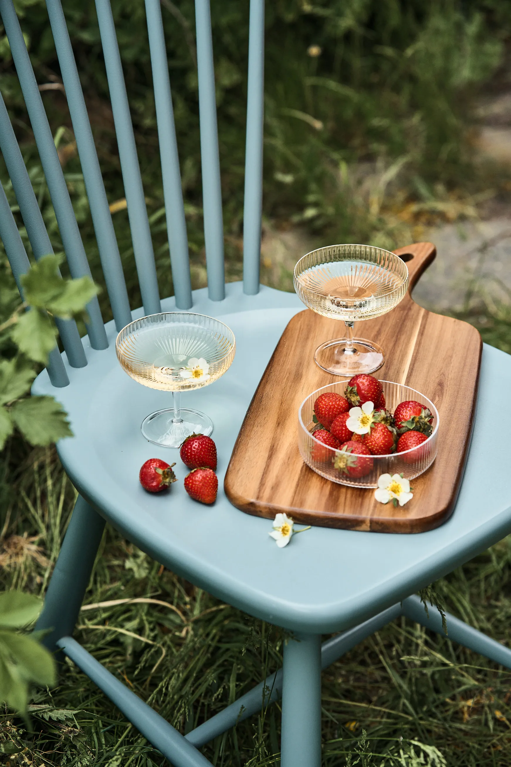 Ripple morgenmadsskål 4-pak, Clear Ferm Living