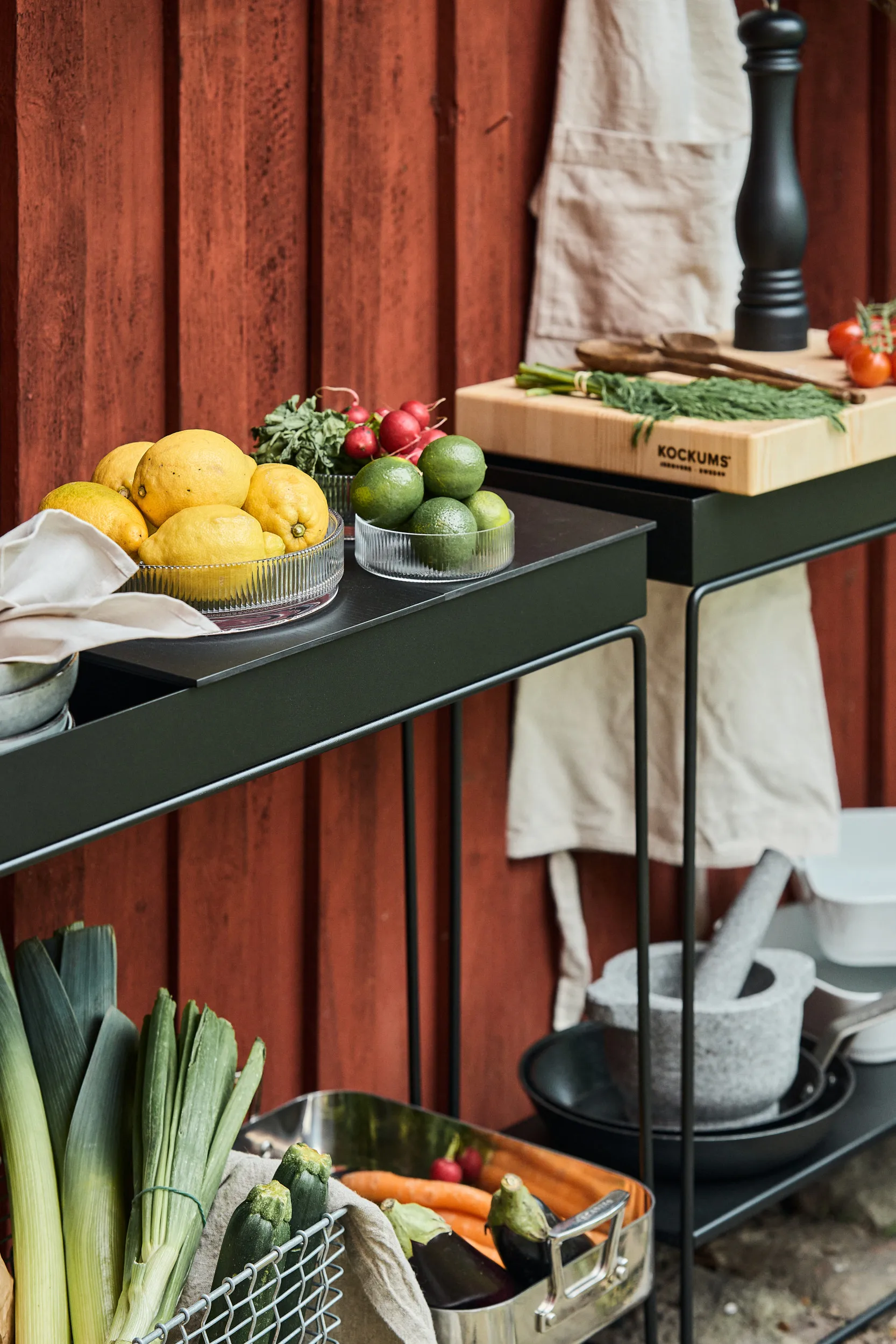 Ripple morgenmadsskål 4-pak, Clear Ferm Living