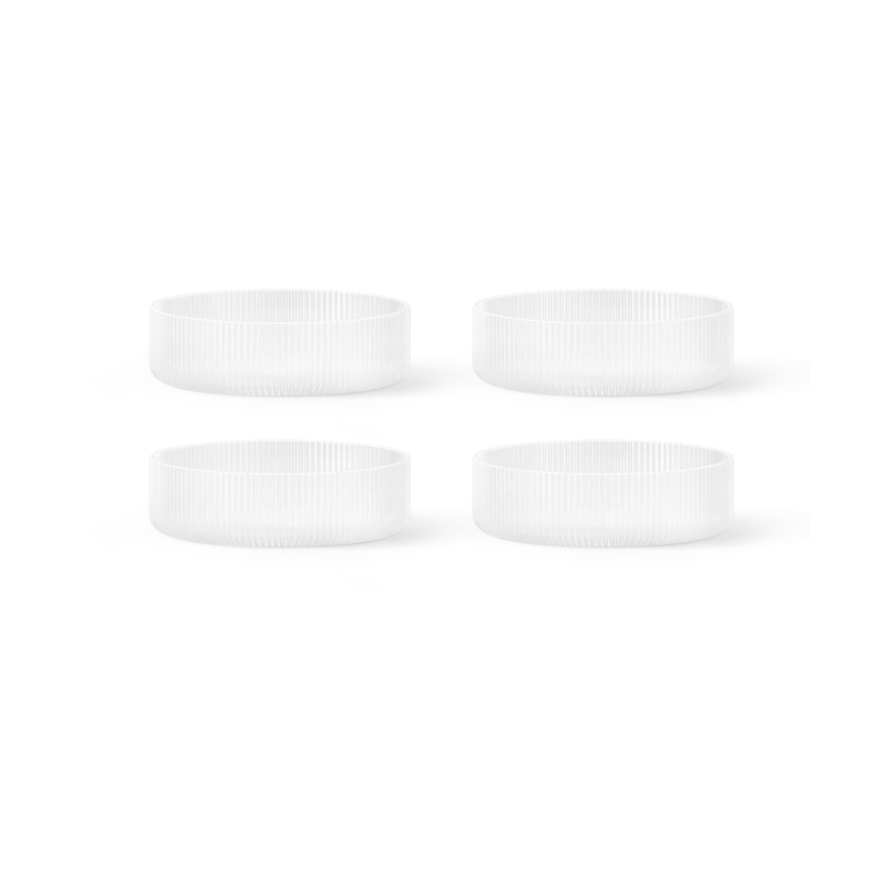 Ripple morgenmadsskål 4-pak, Frosted Ferm Living