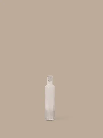 Ripple olieflaske - Clear, 30 cl - Ferm Living