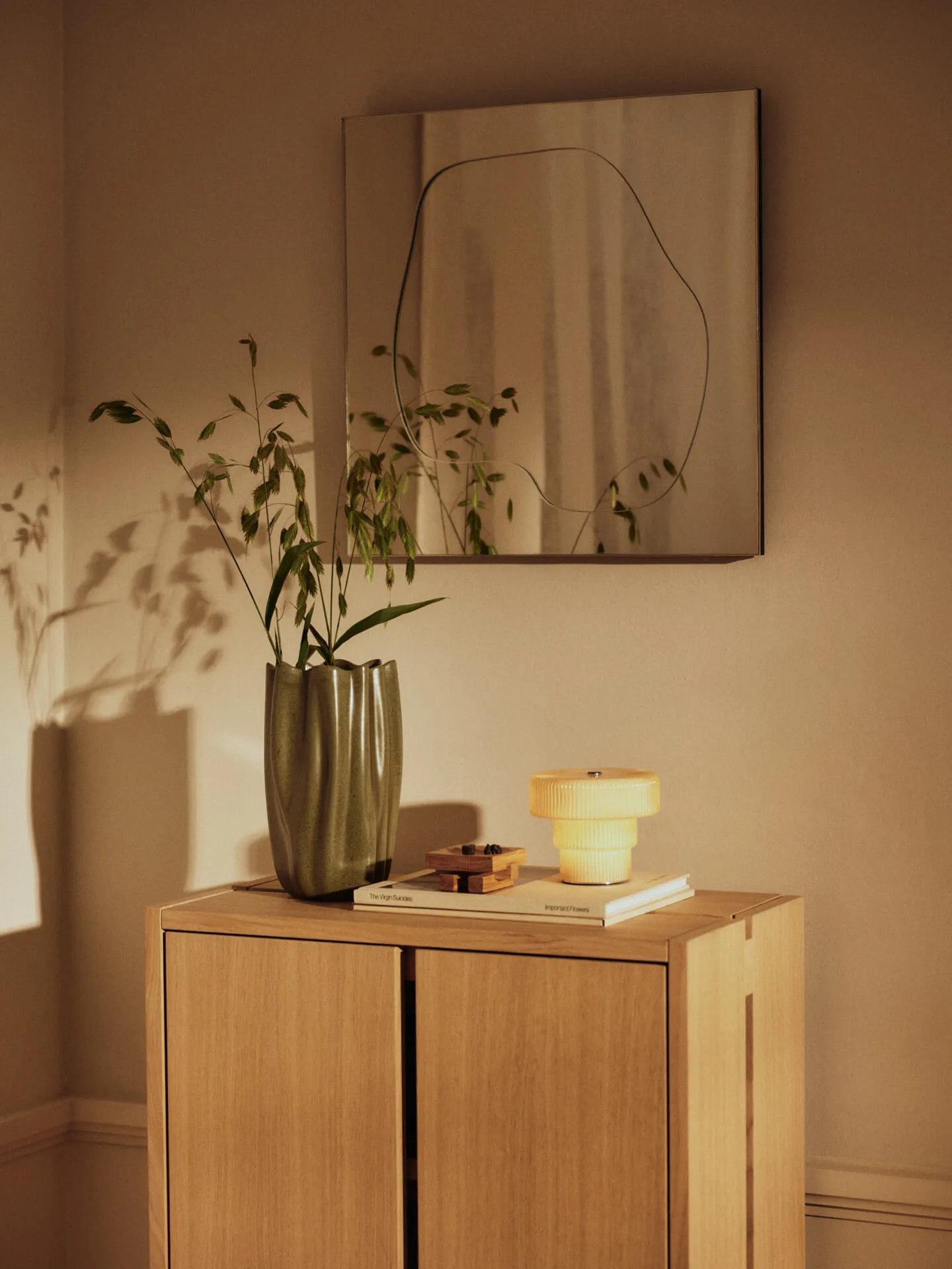 Ripple portable bordlampe, Oat, 10 cm Ferm Living