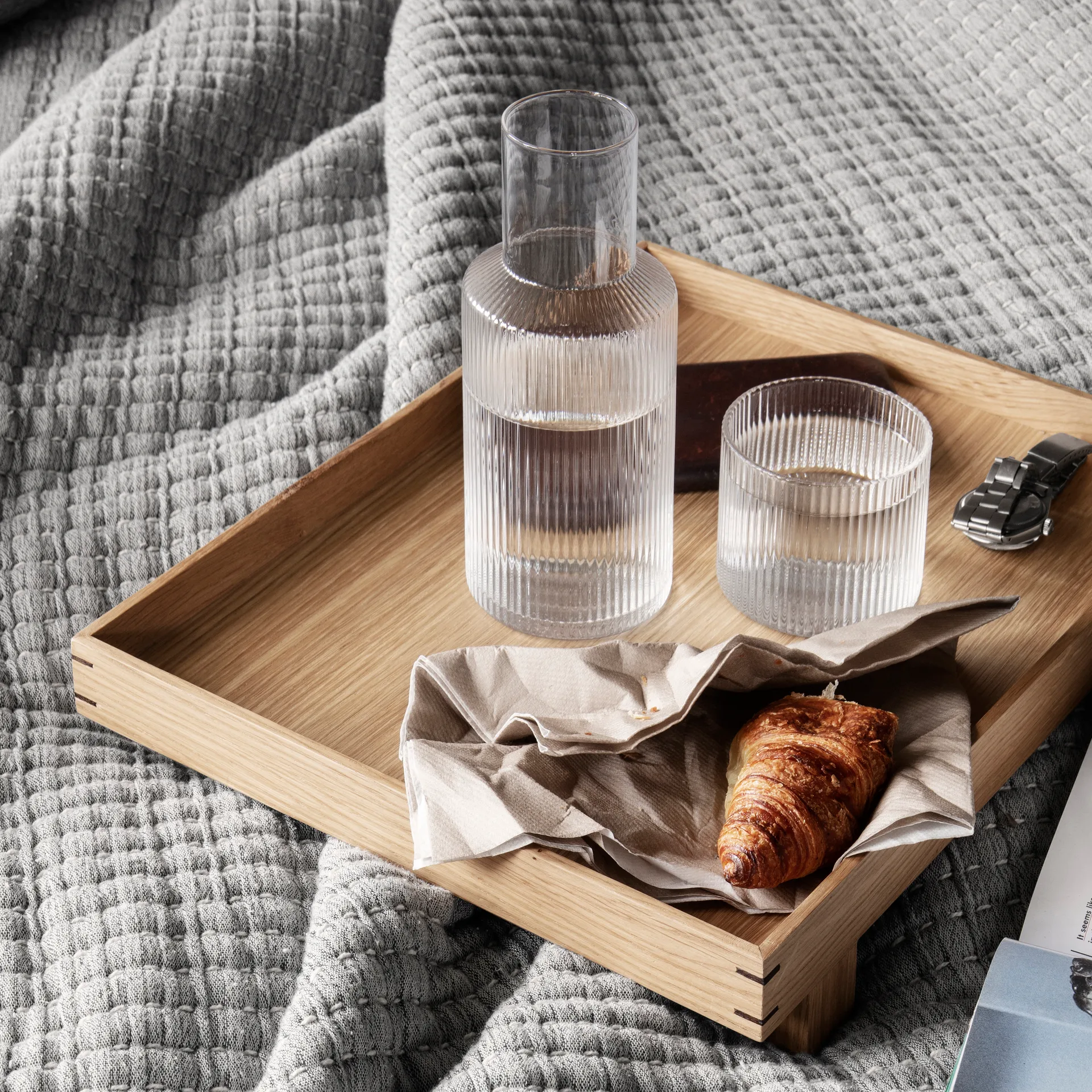 Ripple small karaffelsæt, klar Ferm Living