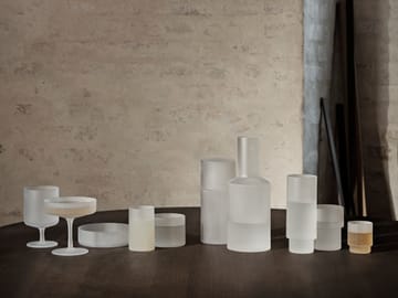 Ripple verrines glas 14 cl 4-pack - Clear - Ferm Living