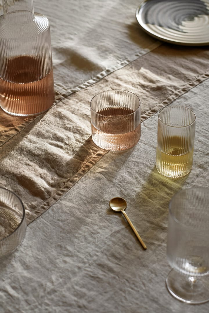 Ripple verrines glas 14 cl 4-pack, Frosted Ferm Living