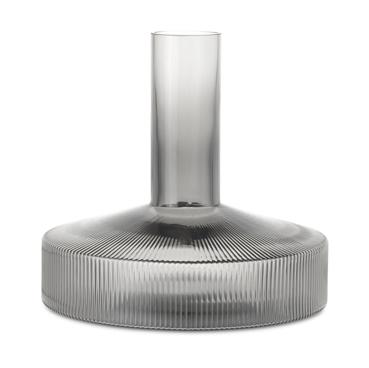 Ripple vinkaraffel - Smoked Grey - Ferm Living