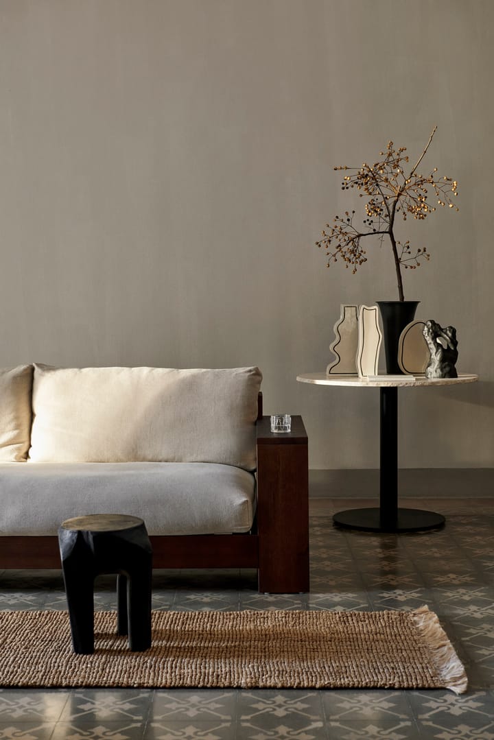 Root skammel/taburet Ø30x40 cm, Black stained Ferm Living
