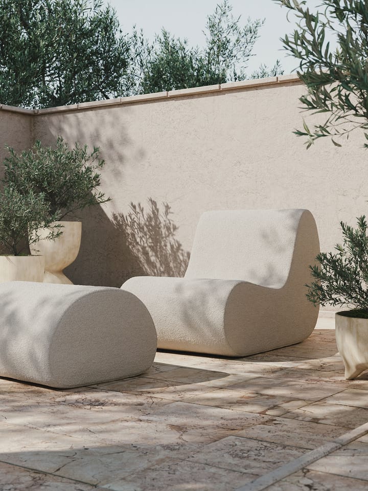 Rouli center module pure bouclé modulsofa, Off-white Ferm Living