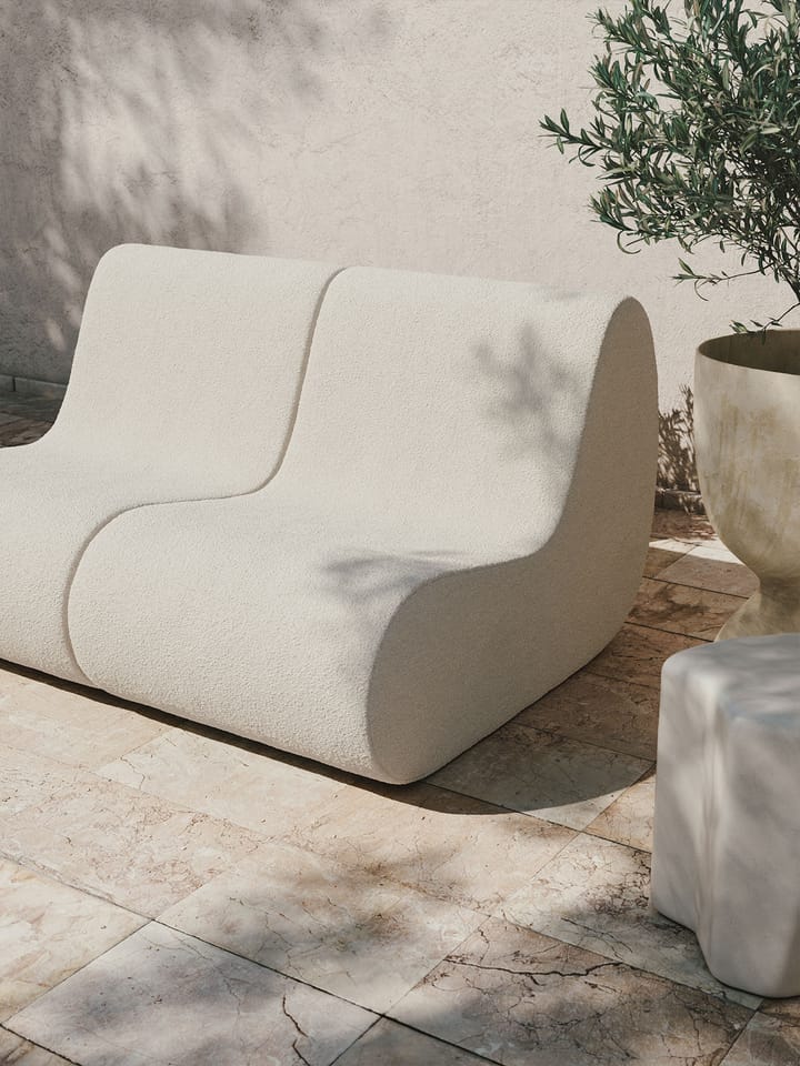 Rouli center module pure bouclé modulsofa, Off-white Ferm Living