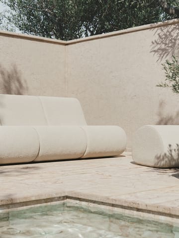 Rouli center module pure bouclé modulsofa - Off-white - Ferm Living