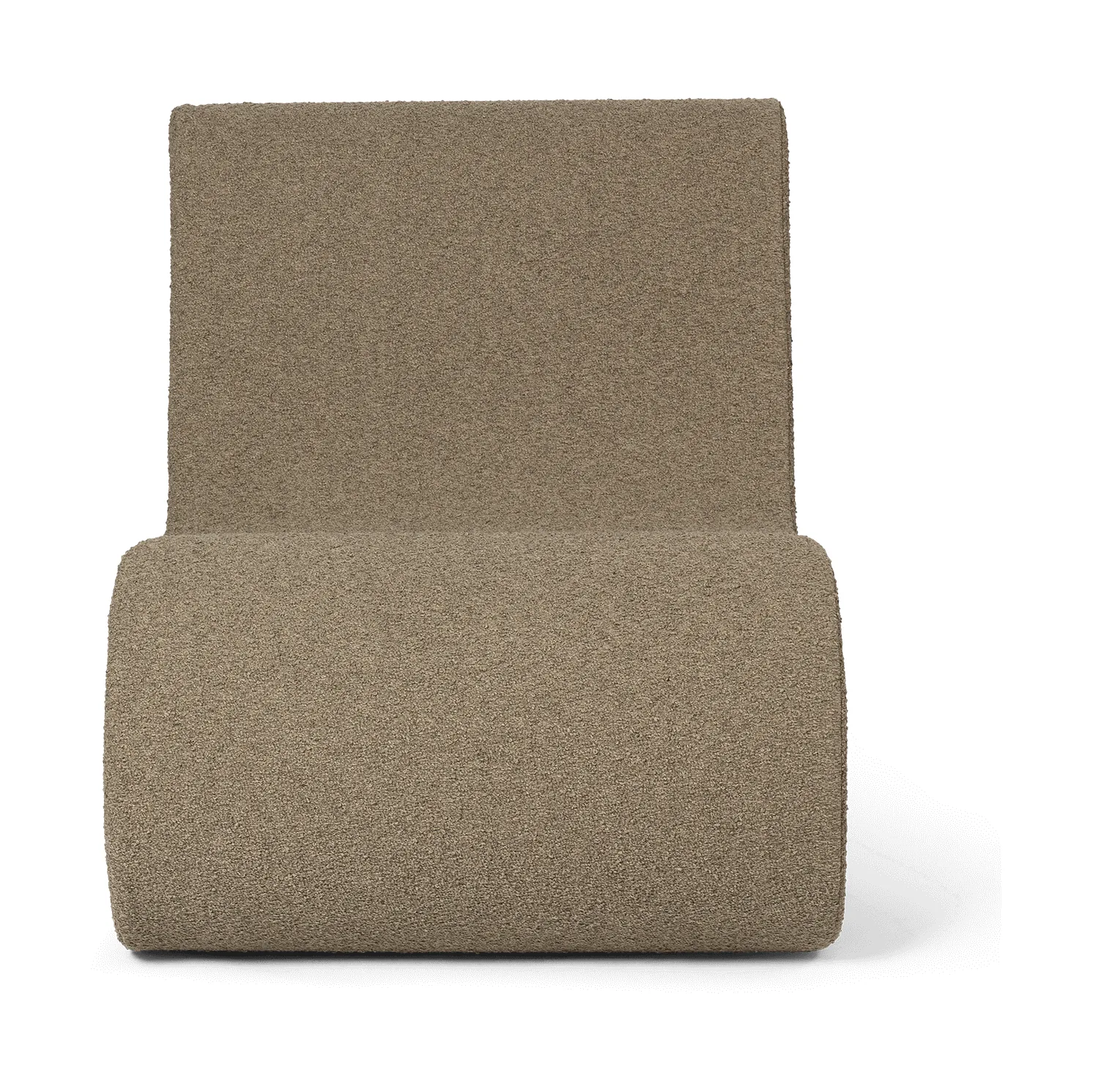 Rouli center module pure bouclé modulsofa, Sand Ferm Living