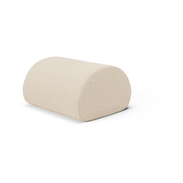 Rouli Pouf Pure Bouclé siddepuf - Off-white - Ferm Living