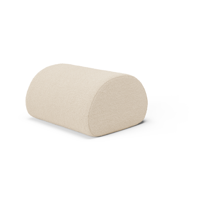 Rouli Pouf Pure Bouclé siddepuf - Off-white - ferm LIVING