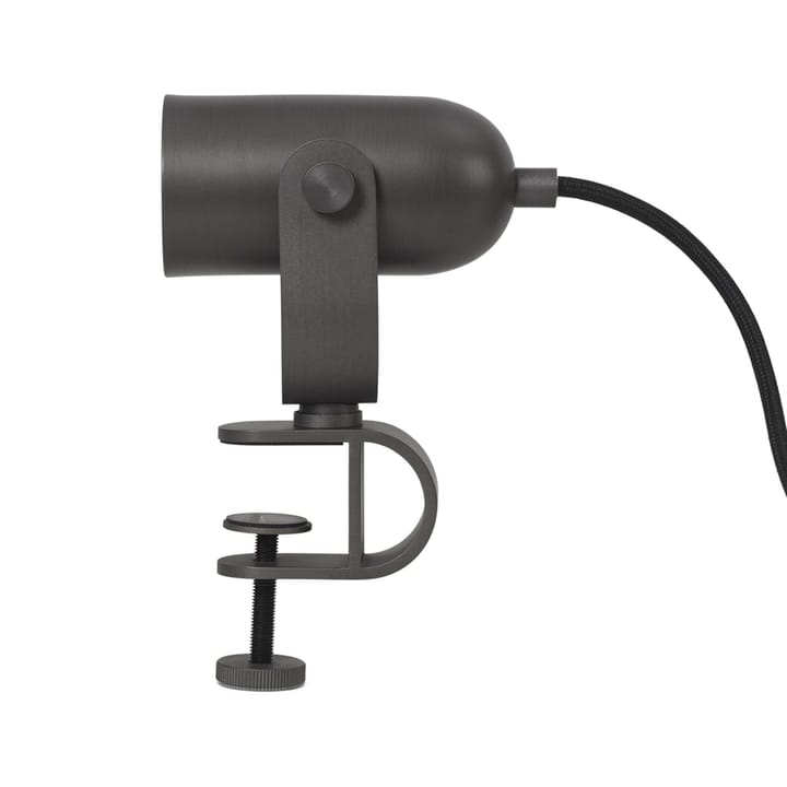 Ruuvi klemmelampe Ø6x16 cm - Blackened iron - Ferm Living