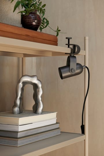 Ruuvi klemmelampe Ø6x16 cm - Blackened iron - Ferm Living