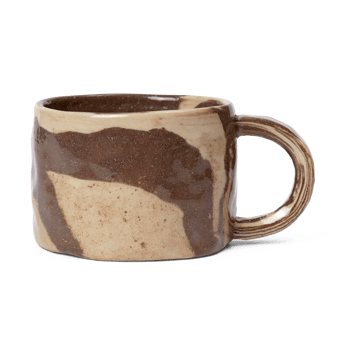 Ryu krus lav 20 cl - Sand-brown - Ferm Living