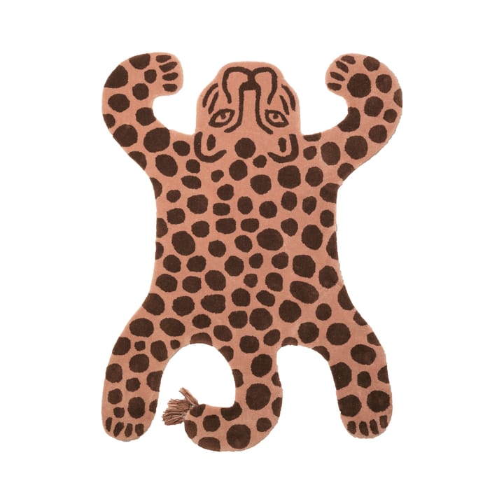 Safari tæppe - leopard - Ferm Living