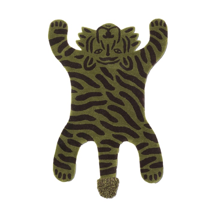Safari tæppe - tiger - Ferm Living