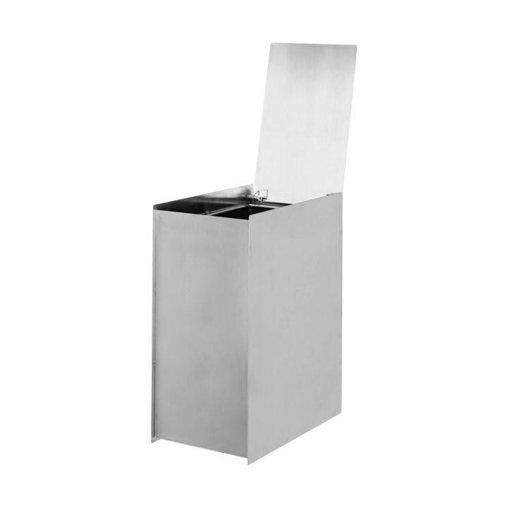Sama skraldespand - Brushed stainless steel - Ferm Living