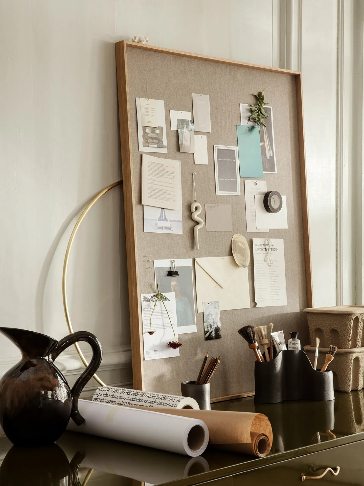 Scenery opslagstavle 75x100 cm, Natural Oak Ferm Living