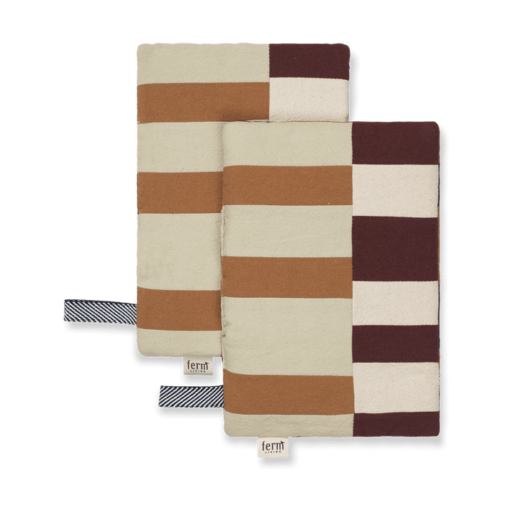 Section grydelap 2-pak - Patchwork - Ferm Living