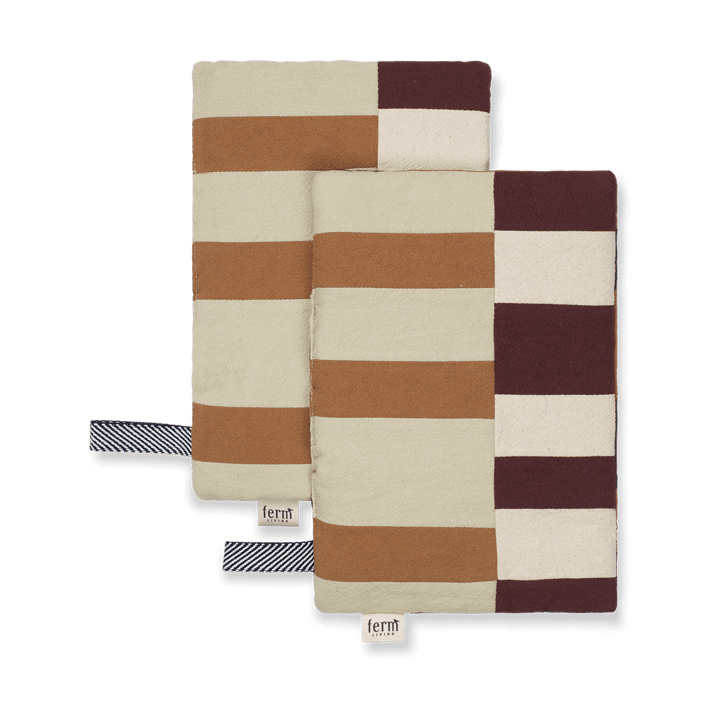 Section grydelap 2-pak - Patchwork - ferm LIVING