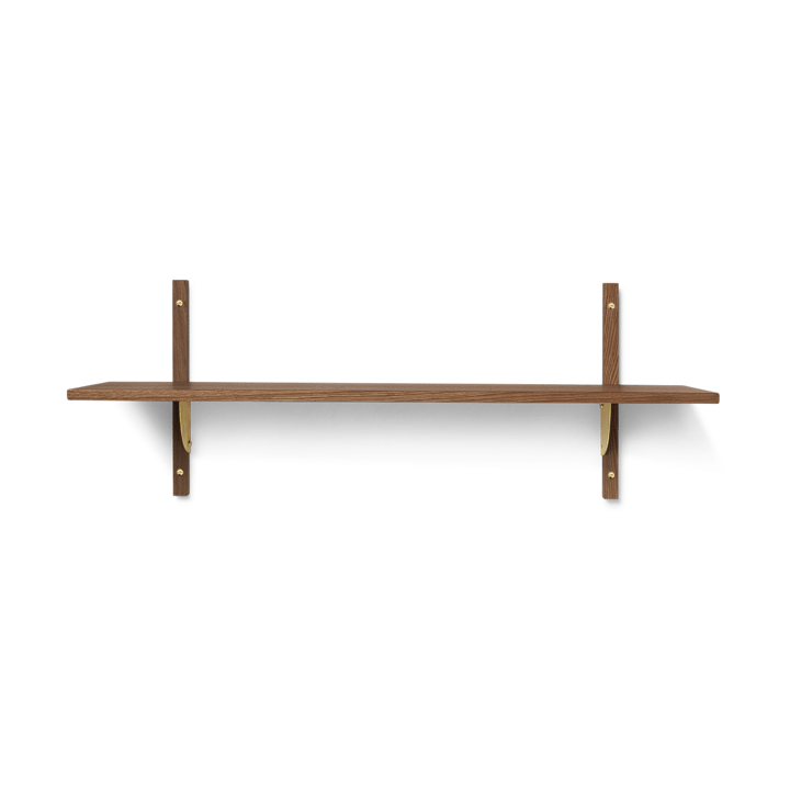 Sector hylde L/S - Smoked Oak, brass - Ferm Living