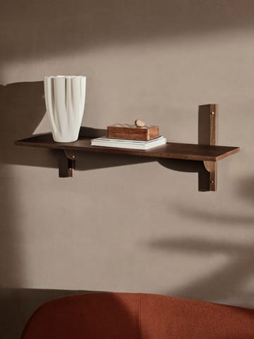 Sector hylde L/S - Smoked Oak, brass - ferm LIVING