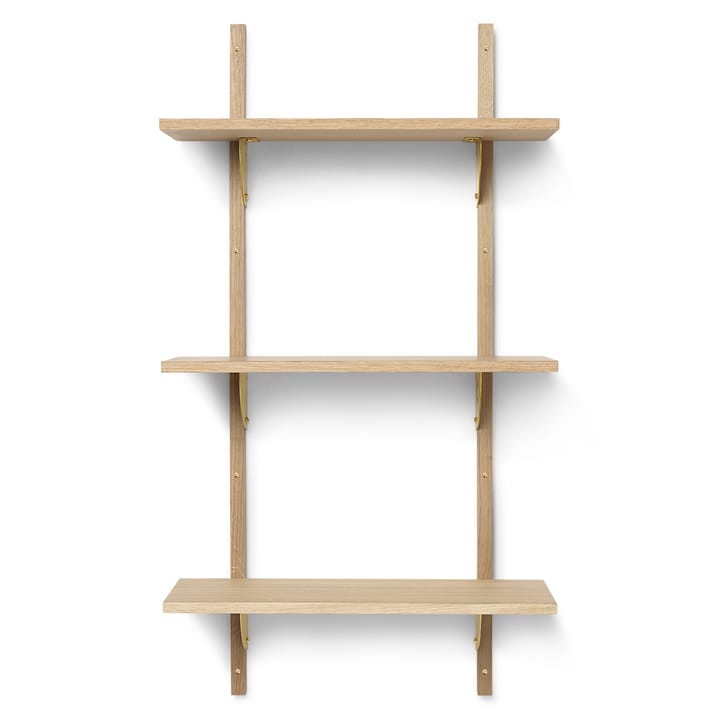 Sector hylde S/L - Eg/Messing - Ferm Living