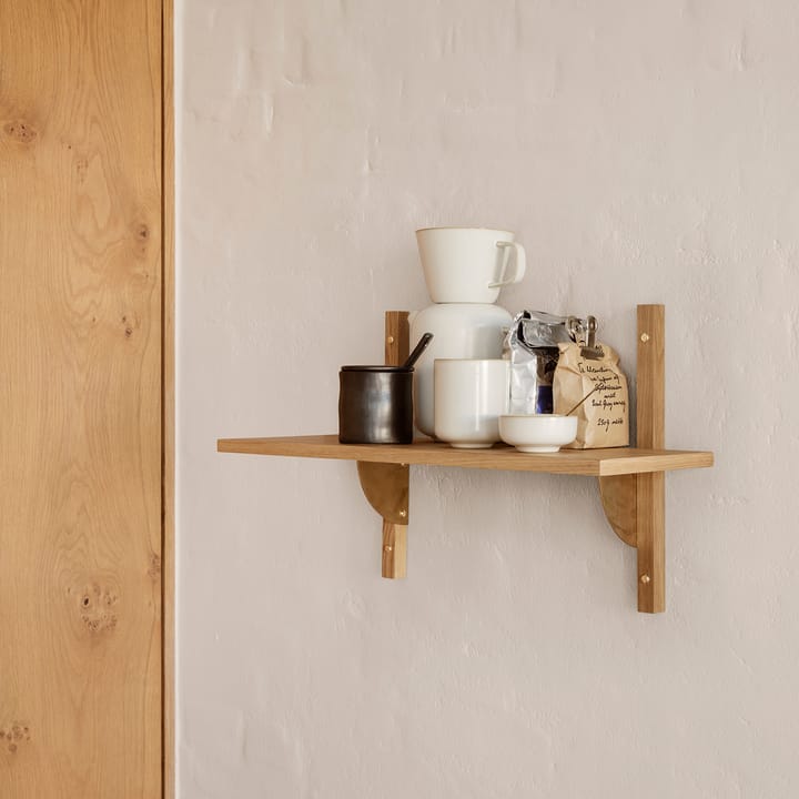 Sector hylde S/S - Eg/Messing - ferm LIVING