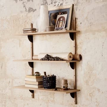 Sector hylde triple wide - Eg/Sort - Ferm Living