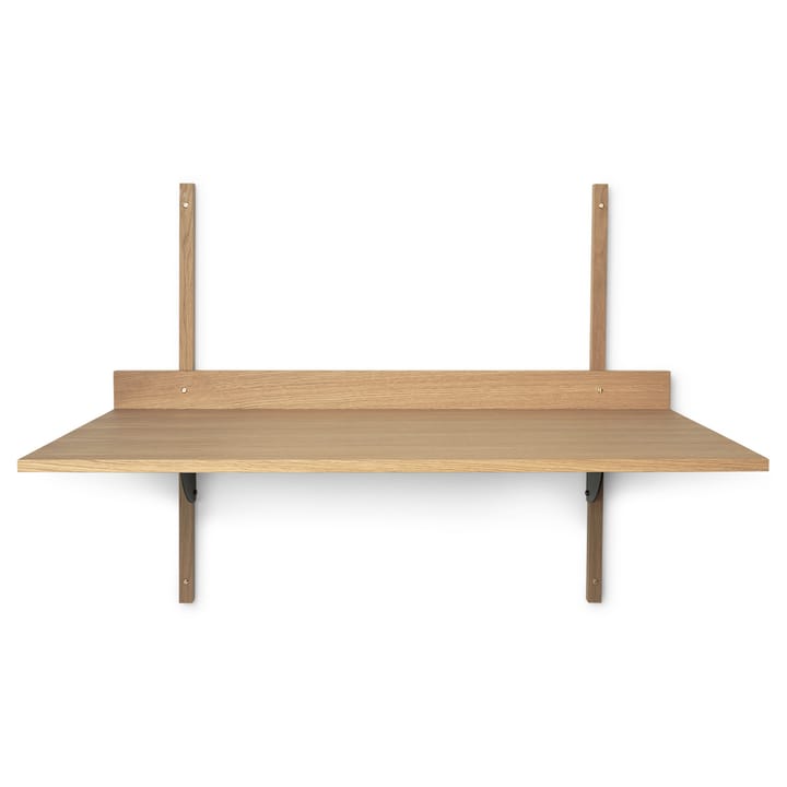 Sector skrivebord - Oak/Black brass - Ferm Living