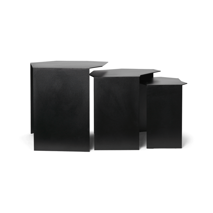 Shard cluster bord 3 stk, Black Ferm Living