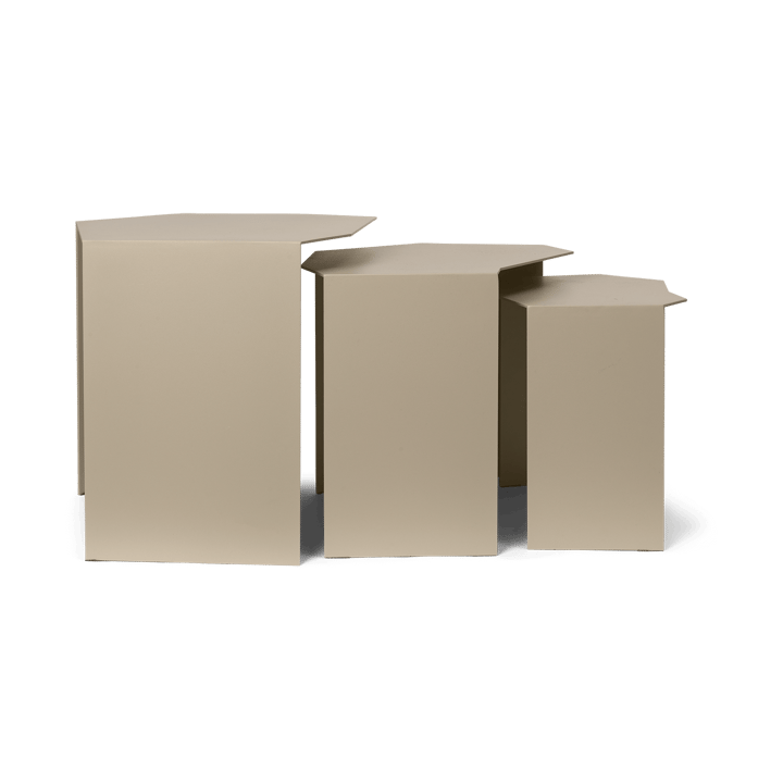 Shard cluster bord 3 stk, Cashmere Ferm Living