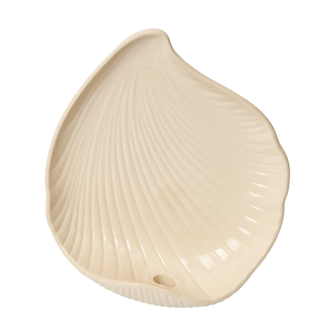 Shell væglysestage, Off-white, 24x9,5x28,2 cm Ferm Living