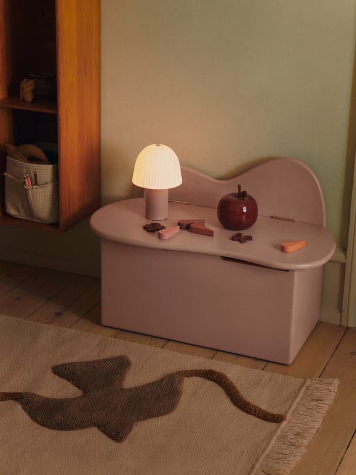 Slope bænk med opbevaring 75x38x51 cm, Rose Ferm Living
