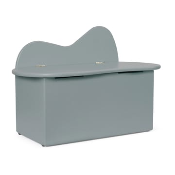 Slope bænk med opbevaring 75x38x51 cm - Storm - Ferm Living