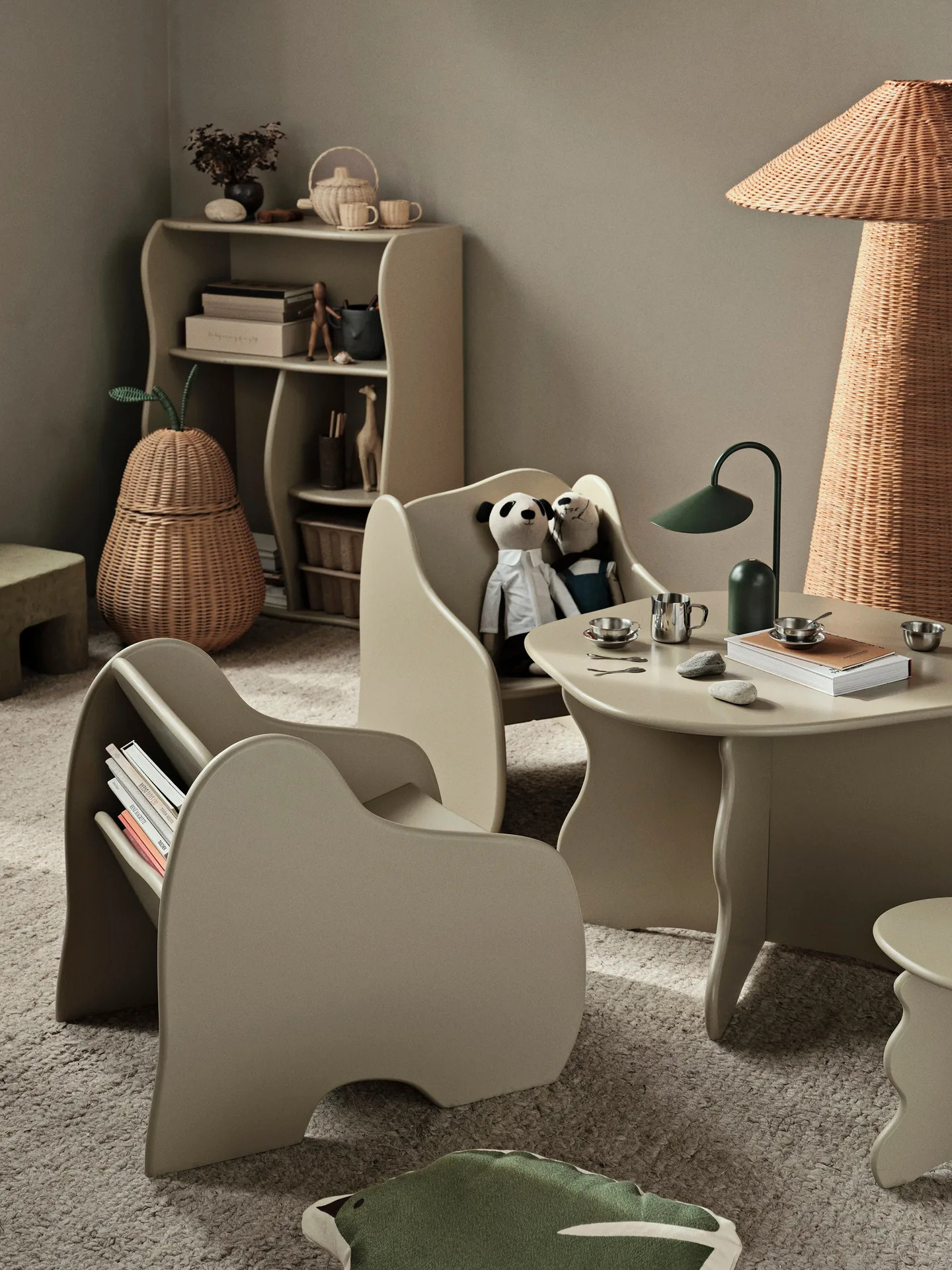 Slope loungelænestol, Cashmere Ferm Living