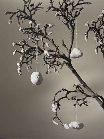 Snowball ornaments juletræspynt 3 dele - White - Ferm Living