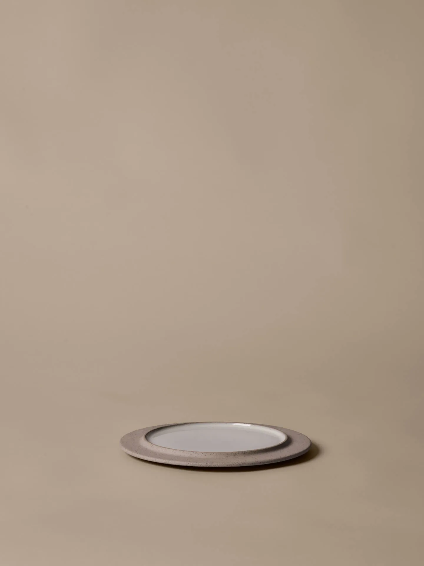 Sonae tallerken 2-pak, Grey-white, Ø22 cm Ferm Living