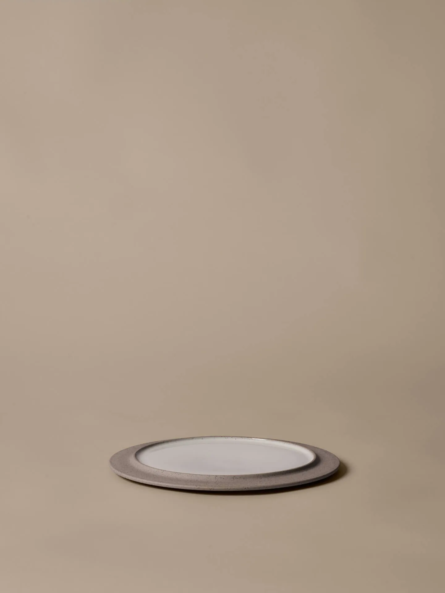 Sonae tallerken 2-pak, Grey-white, Ø25 cm Ferm Living