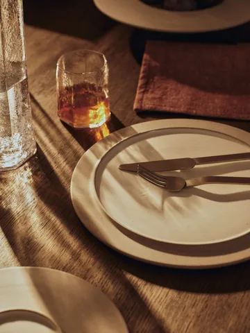 Sonae tallerken 2-pak - Grey-white, Ø28 cm - Ferm Living