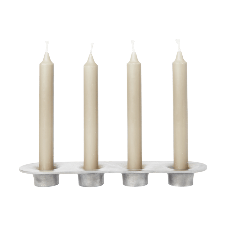 Soothe 4 lysestage 8x29 cm, Aluminium Ferm Living