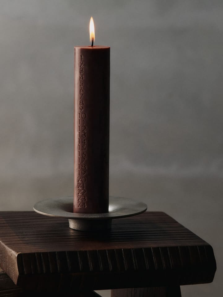 Soothe block lysestage Ø16 cm, Aluminium Ferm Living