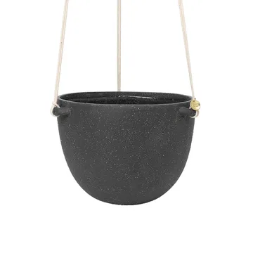 Speckle hængende krukke Ø20,5 cm - Dark grey - Ferm Living
