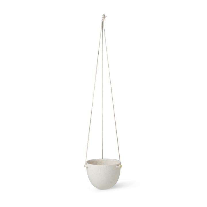 Speckle hængende krukke Ø20,5 cm - Offwhite - Ferm LIVING