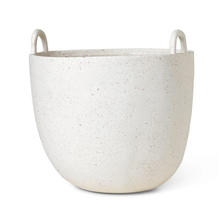 Speckle krukke Ø30 cm - Offwhite - ferm LIVING