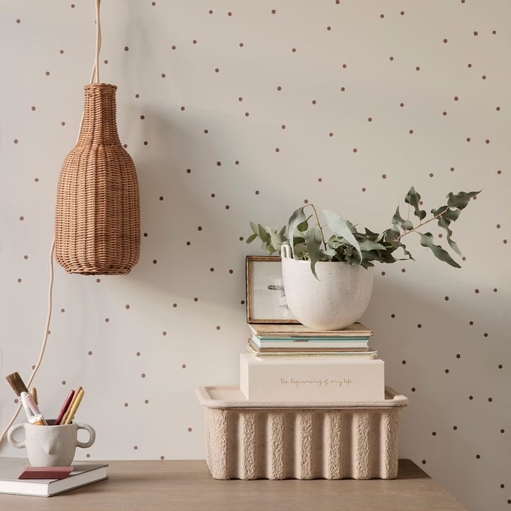 Speckle krukke Ø30 cm, Offwhite Ferm Living